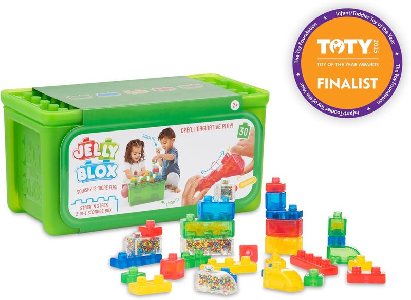 Jelly Blox Goliath Jelly Blox Stash & Stack - 2-in-1 Storage Case - Image 2
